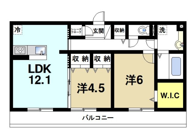 エストレヤの間取り