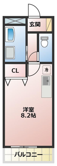 【間取り】 | ウイング天伯　Ａ棟