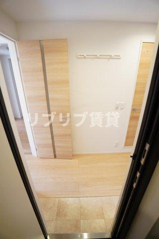 ラ・パートメント千葉の玄関