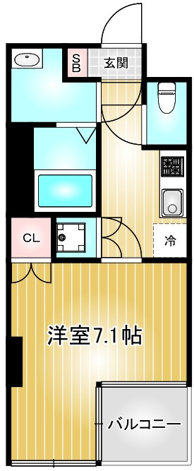 リエス鶴舞WEST TOWER|名古屋市の賃貸ならMy賃貸の間取り|リエス鶴舞 WEST TOWER