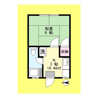 【間取り】 | 第一コーポ有美