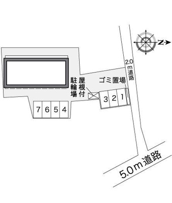 【駐車場】 | レオパレスpeony