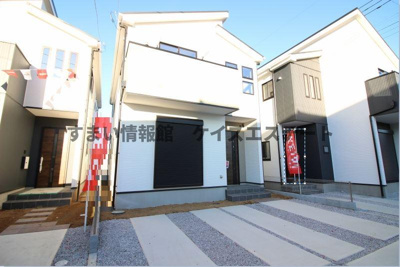 【外観】 | 太田市下浜田町　新築住宅 | 【2号棟】フリースペース付きの4SLDK新築住宅