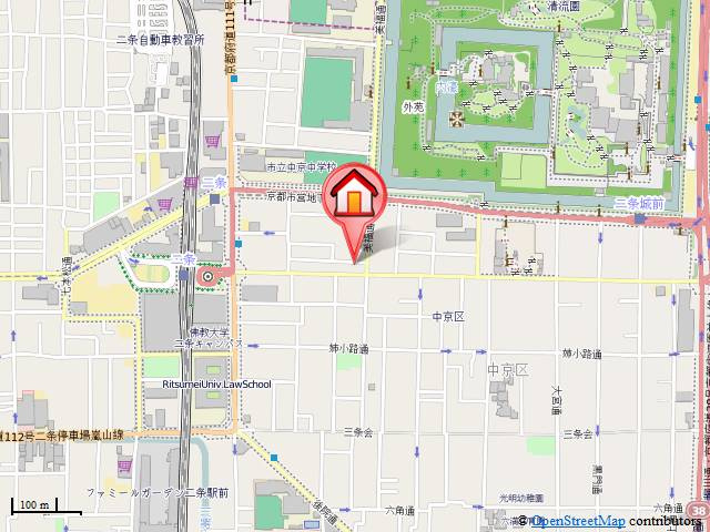 Fair　wind　OIKE（フェアウインドオイケ）の地図