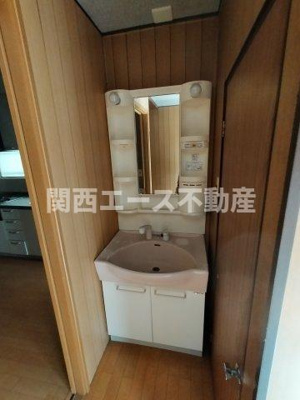 【洗面所】 | 松原２丁目貸家