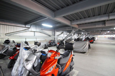 【駐車場】 | タイムズ・ピース・スクエア　ファーストゲートシティ | バイク置き場です
