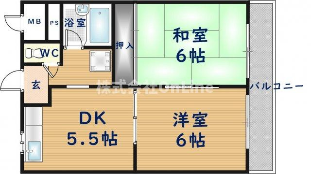 【間取り】 | サンライフ若江本町