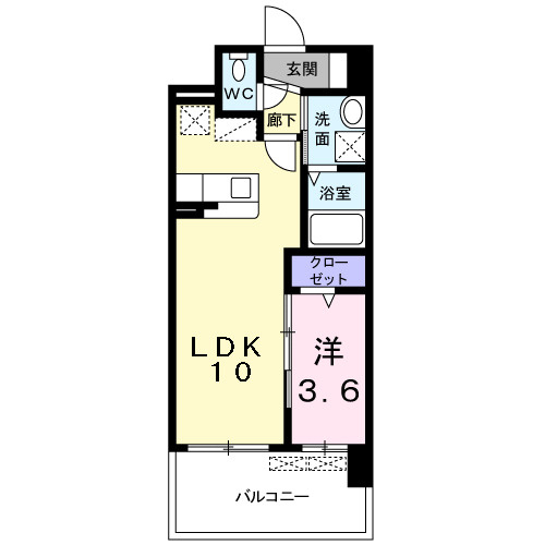 【間取り】 | ラウレア　Ｋ