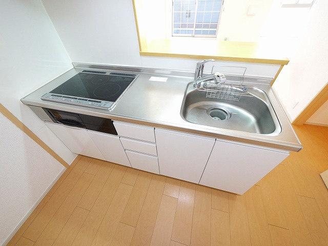 サンガーデンＭ・Ⅰのキッチン|お料理しやすいキッチンです