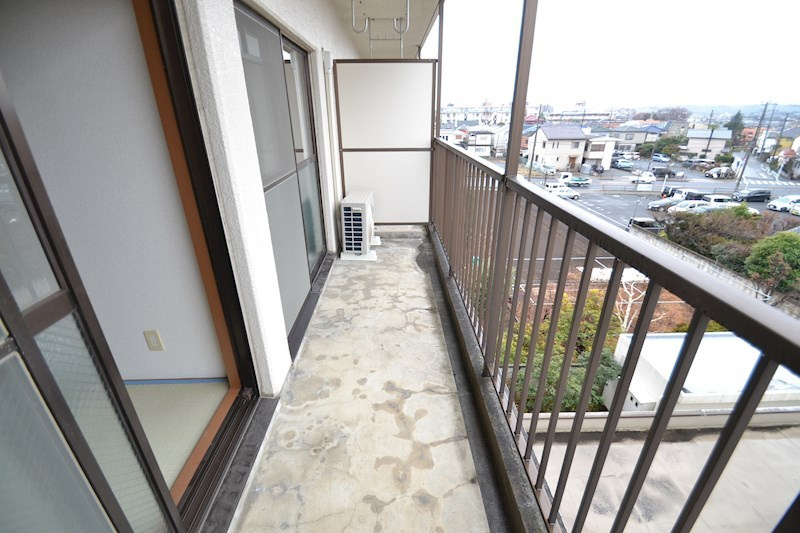 イーストビレッジのバルコニー