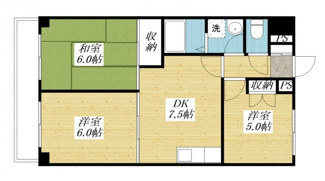 イーストビレッジの間取り