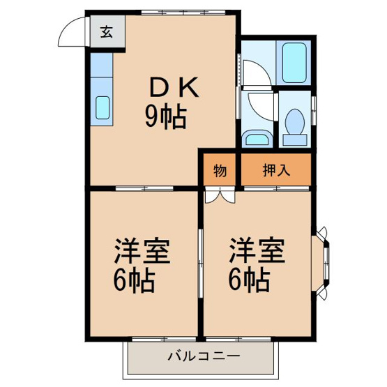 【間取り】 | ロイヤルハイツ