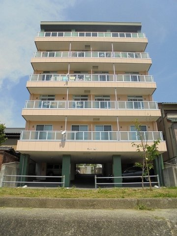 ヴュー鏡川の外観|外はこのようになっています