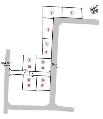  | 高崎市綿貫町売地　③