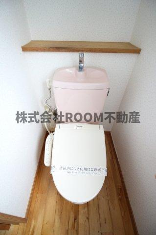 チェリーハイムのトイレ|落ち着いたトイレです