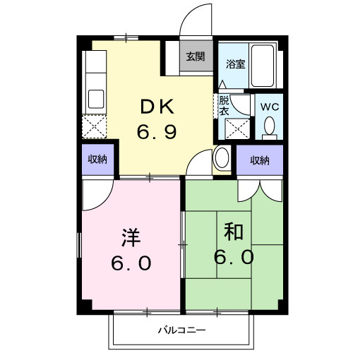【間取り】 | エスタシオンⅡ