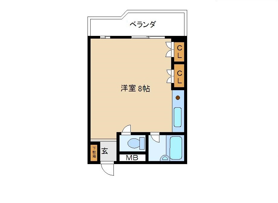 シャローム山城の間取り|イメージになります。
