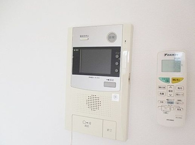 【セキュリティ】 | びゅうコート国府津 | モニタ付インターホンです