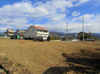【外観】 | 造成工事前の現地の様子です（2023年1月撮影）
造成工事完了後、実測売買となります