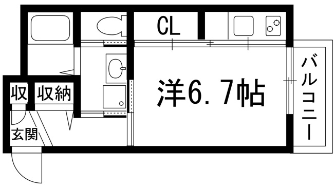 【間取り】 | シャーメゾン川西