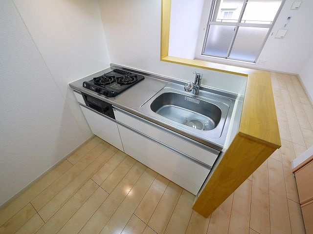 ヌーベル　エスポワールのキッチン|きれいなキッチンです