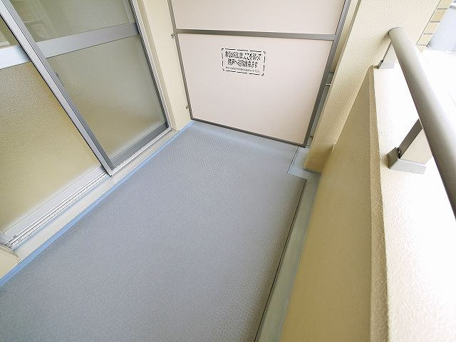 ヌーベル　エスポワールのバルコニー|陽当たり良好なバルコニーです