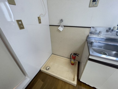 【トイレ】 | 野口コーポ | 室内洗濯機置場