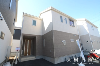 【外観】 | 海老名市門沢橋5丁目　新築戸建て　全１５棟　【仲介手数料無料】 | 建物完成しました！！内見可能です♪