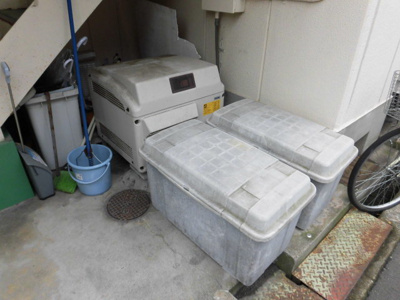 【その他共用部分】 | 北野第２ハイツ | 敷地内ゴミ置き場です