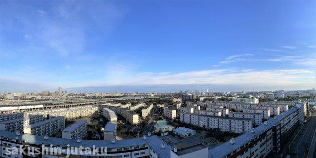 ワンダーベイシティSAZANの展望|13階からの眺め　眺望自慢