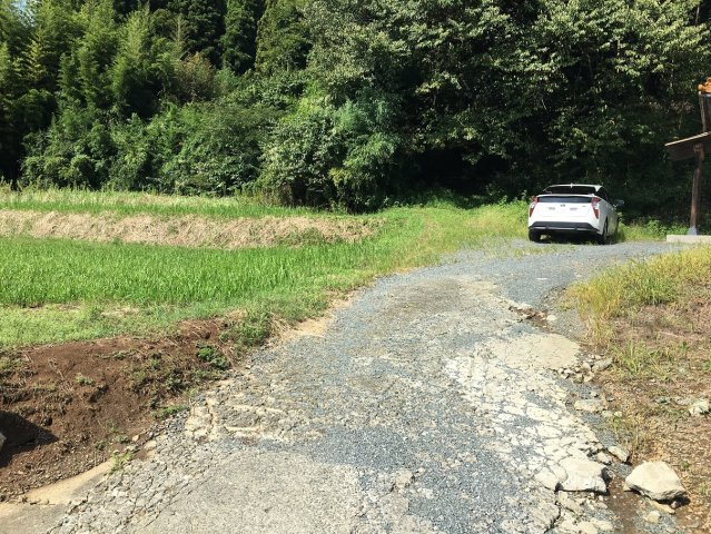 山田町岸ノ内　売土地の外観