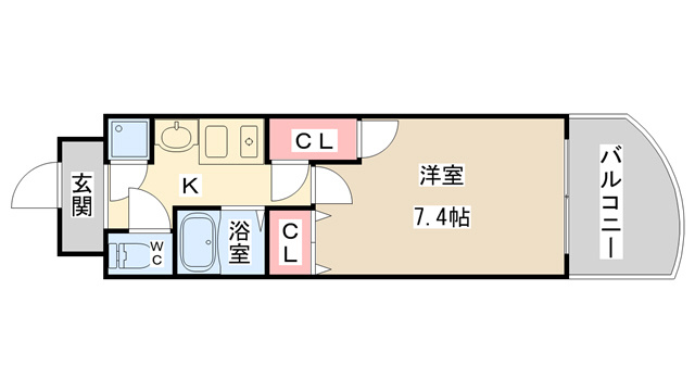 【間取り】 | ＭＡＲＩＯＮ　ＫＩＴＡＨＯＲＩＥ　ＡＮＮＥＸ