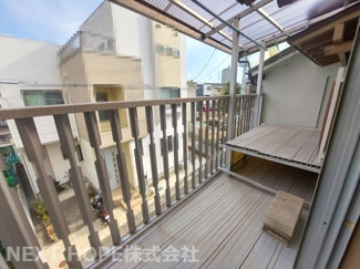 【バルコニー】 | 尼崎市大庄西町１丁目中古戸建 | バルコニーは二面ございます♪たくさんのお洗濯物が一度で干せそうですね(^^)