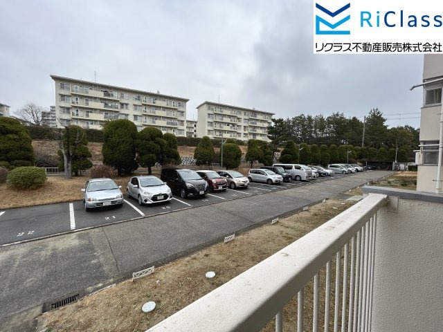 狩口台住宅20号棟（明舞八団地20号棟）の展望|北側バルコニーからの眺望です