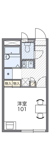 【間取り】 | サンパーク２６番
