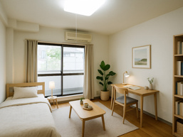 CGで家具等を配置したもので家具等は含まれません