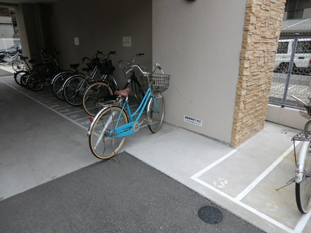 大阪市西淀川区野里２丁目の賃貸マンションのその他共用部分|駐輪場