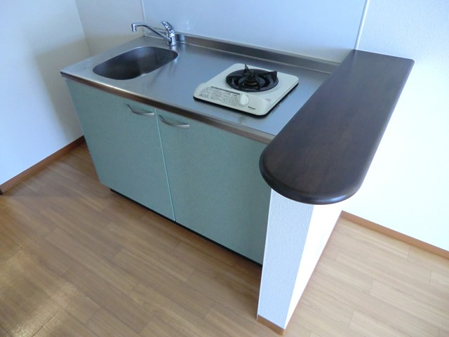 大阪市西淀川区野里２丁目の賃貸マンションのキッチン
