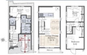 【間取り】 | 80.28㎡／2SLDK 【北新宿３丁目戸建て】