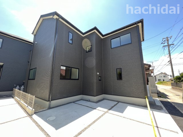 碧南市相生町22-1期新築戸建　1号棟の外観|碧南市相生町22-1期新築戸建1号棟写真です。2023年7月撮影