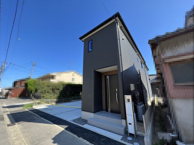 碧南市相生町22-1期新築戸建　1号棟の外観|碧南市相生町22-1期新築戸建1号棟写真です。2023年6月撮影