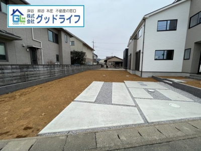 【駐車場】 | Ricca　熊谷市弥藤吾2期　3号棟　新築分譲住宅　全3棟 | 拡張可能な駐車スペース♪