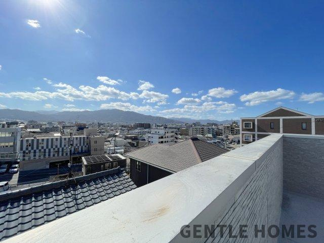 南区長丘4丁目の展望|高台にあり眺望も良好です