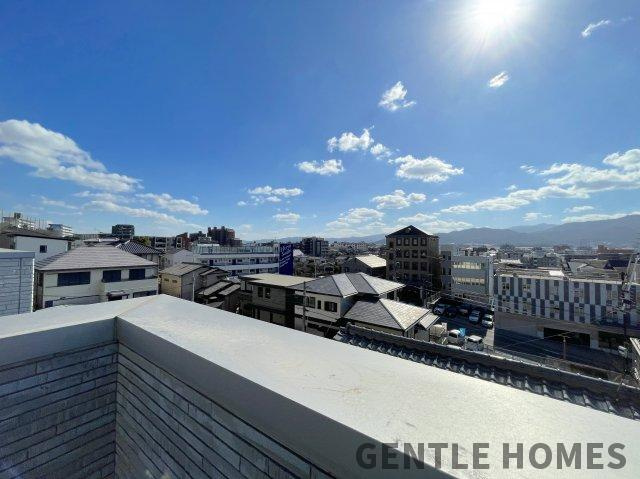 南区長丘4丁目の展望|高台にあり眺望も良好です