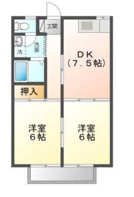 ハイムベルグ '95の間取り