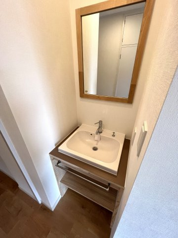 日恵コーポの洗面所