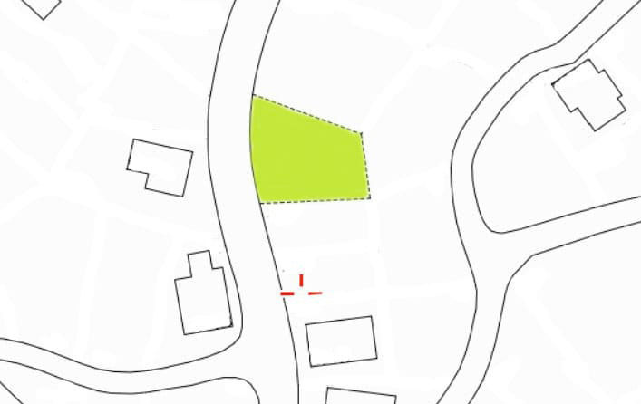 伊豆富士見ニュータウン別荘地②の土地図