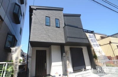 【外観】 | 海老名市中新田3丁目　新築戸建て 全1棟　【仲介手数料無料】 | 建物完成しました！！内見可能です♪