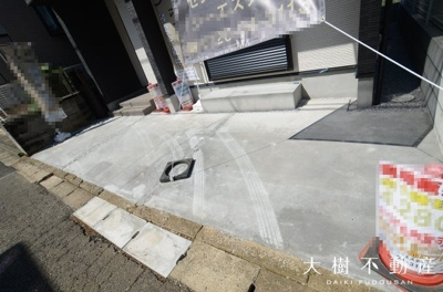 【駐車場】 | 海老名市中新田3丁目　新築戸建て 全1棟　【仲介手数料無料】
