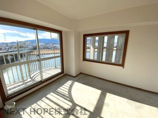 【和室】 | 桜台ハイツ２号棟 | 和室６帖です♪畳・襖は後日搬入されます！南西向きバルコニーに面した明るく開放的な室内です！！ぜひ現地でご確認ください♪